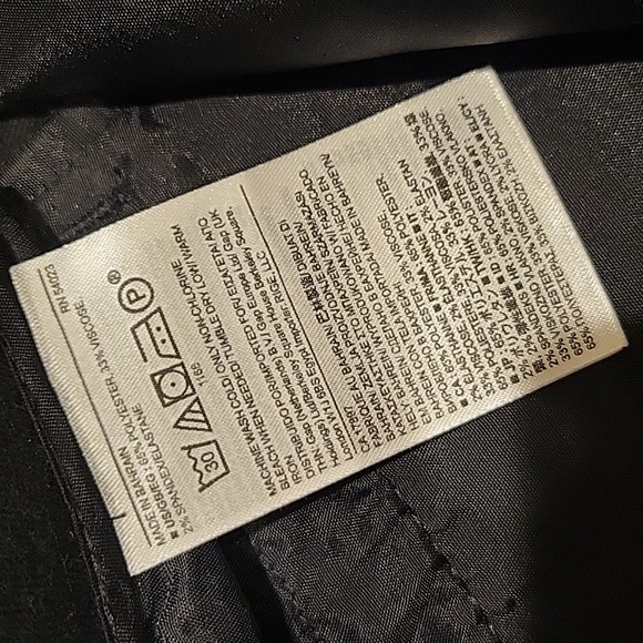 ❤️ BANANA REPUBLIC WIDE LEG PINTUCK PANTS/TROUSERS, 4 (27) - Picture 3 of 4